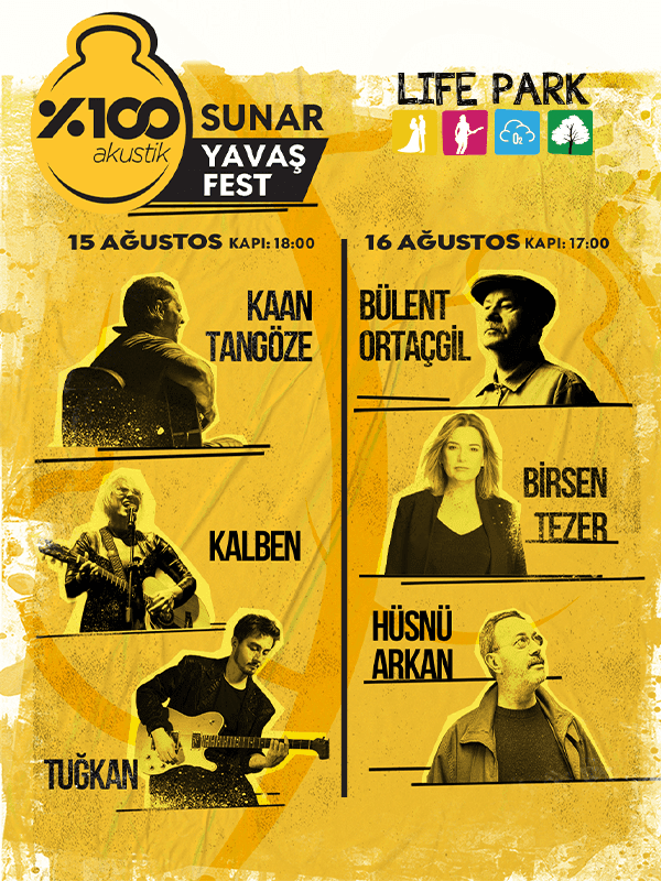 %100 Akustik : Yavaş Fest