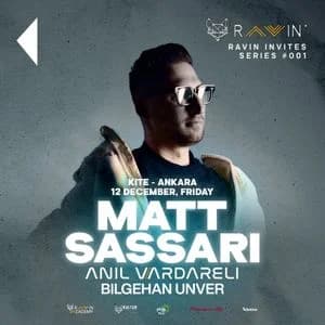 Ravin Invites Series 002 — Matt Sassari X Anıl Vardareli X Bilgehan Ünver