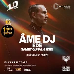 Âme (DJ) + Ede + Samet Gunal & Esin | Klein Phönix // Onassis Music