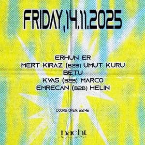 FRIDAY AT NACHT — NOVEMBER 14