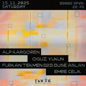 SATURDAY AT NACHT — NOVEMBER 15