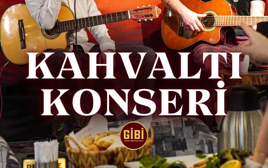 Akustik Canlı Müzik Eşliğinde Serpme Kahvaltı