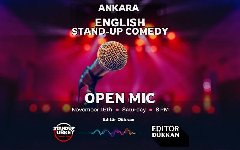 Ankara English Stand-up Comedy Open Mic