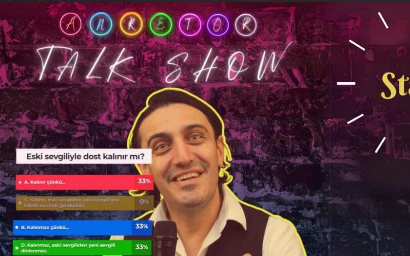 Beyoğlu- Taksim- Stand Up & Komedi Talk Show Anketor