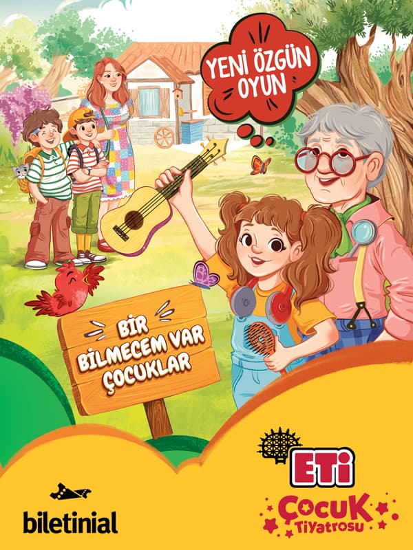ETi Çocuk Tiyatrosu Bir Bilmecem Var Çocuklar