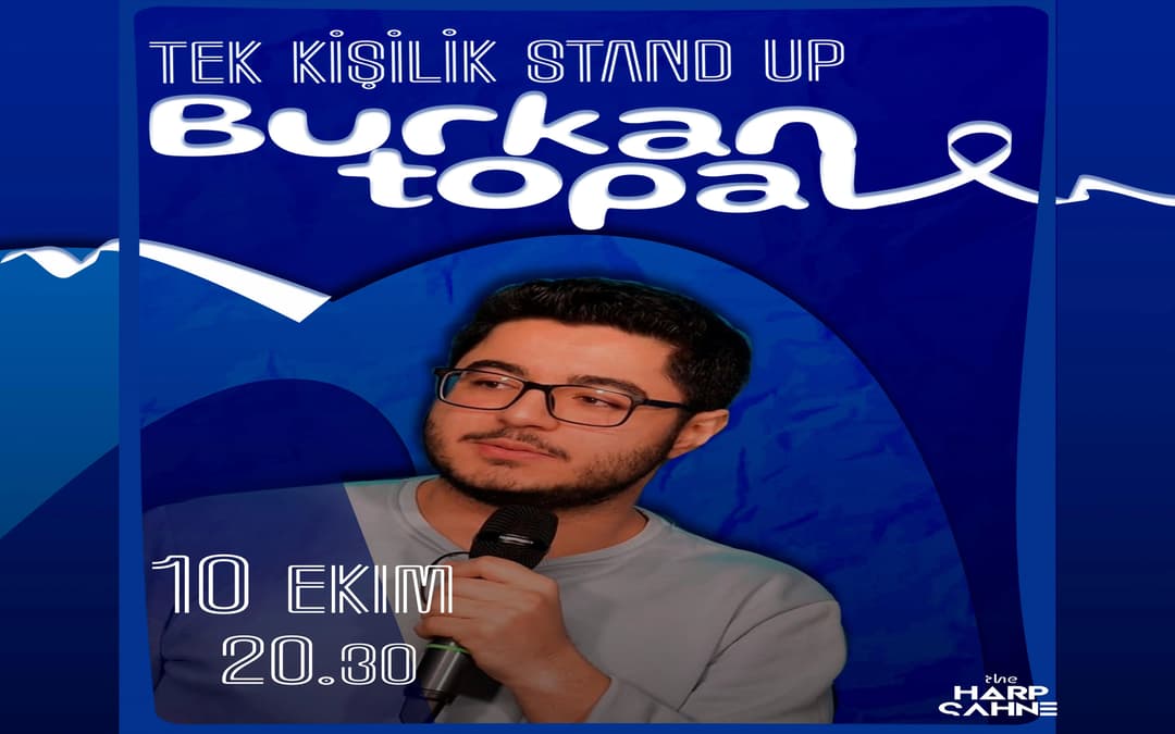 Burkan Topal Tekli Stand-Up Gecesi