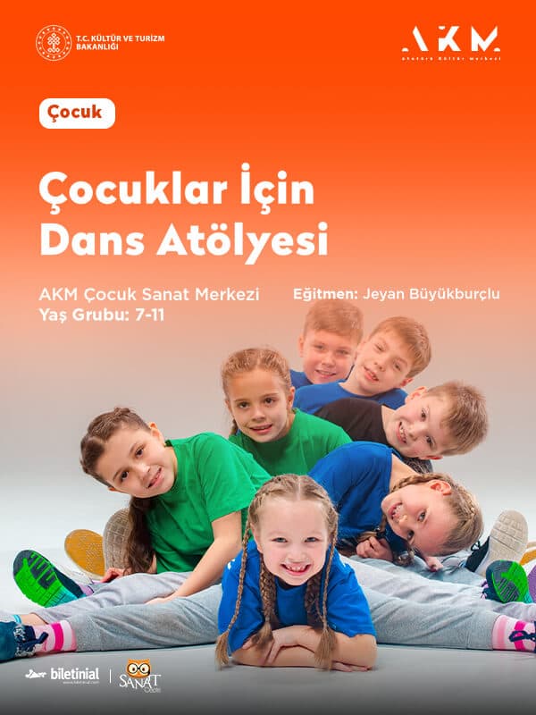 Çocuklar İçin Dans Atölyesi