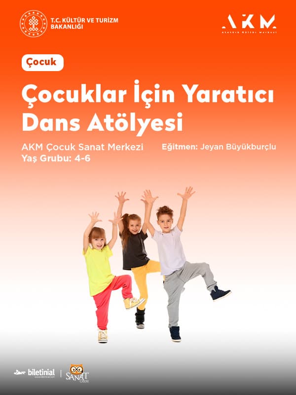 Çocuklar için Yaratıcı Dans