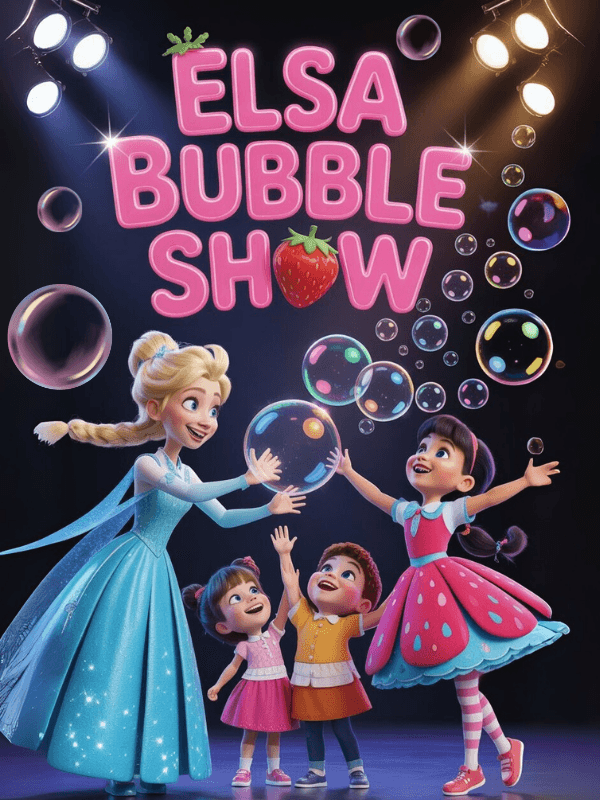 Elsa Bubble Show