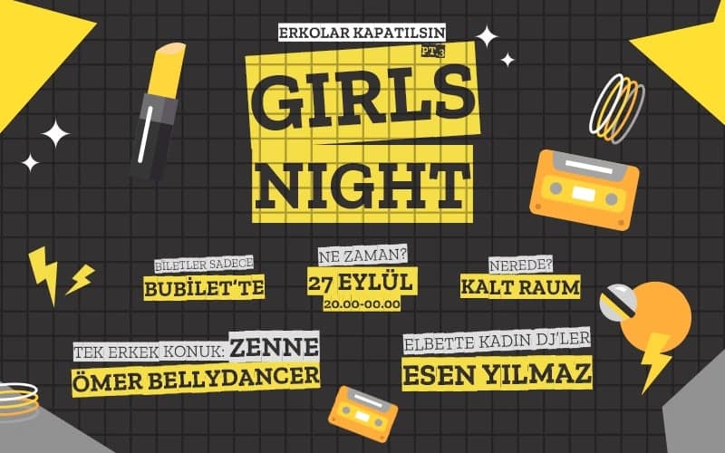 ERKOLAR KAPATILSIN! – Girls Night