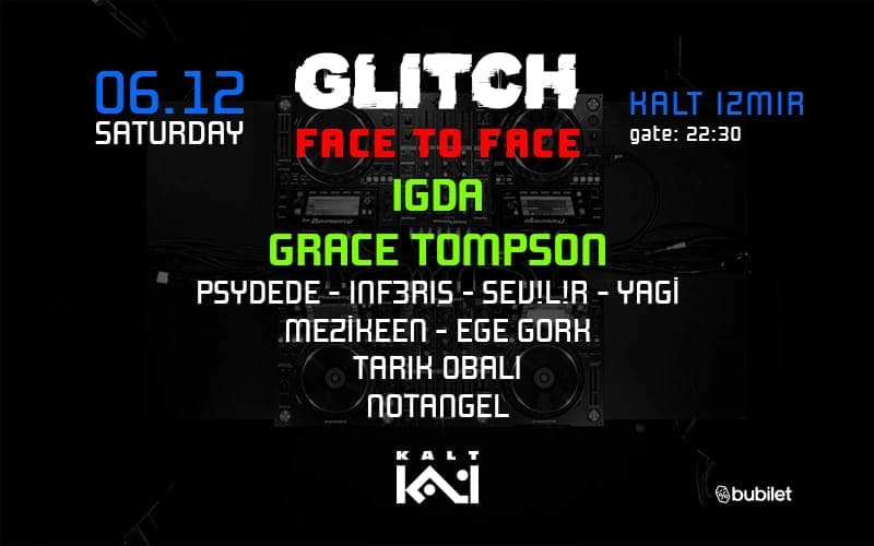 GLITCH PRESENTS: Berlin Ruhuyla İzmir’de İlk Kez F2F Konsepti