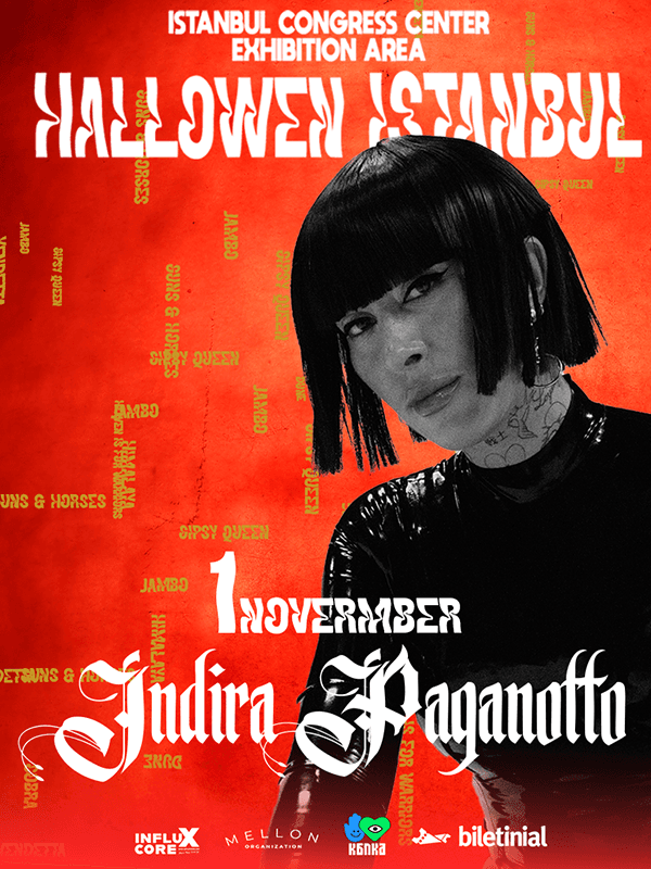 Indira Paganotto Hallowen İstanbul