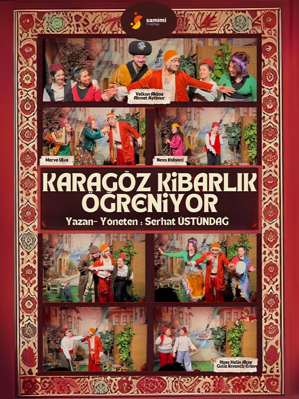 Karagöz Kibarlık Öğreniyor