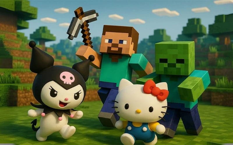 KuromiCraft Blokların Peşinde