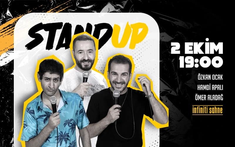 Stand up Bir Saat Özkan Ocak Hamdi Apalı Ömer Aladağ