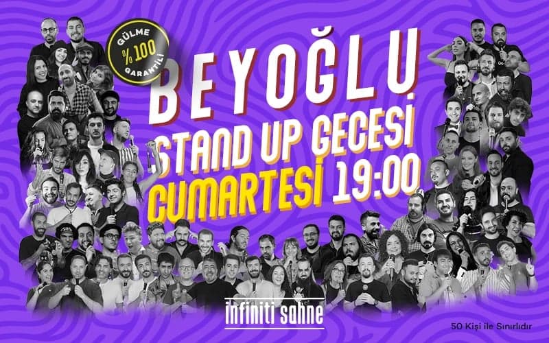 Stand Up Taksim / Beyoğlu Gecesi - Cumartesi