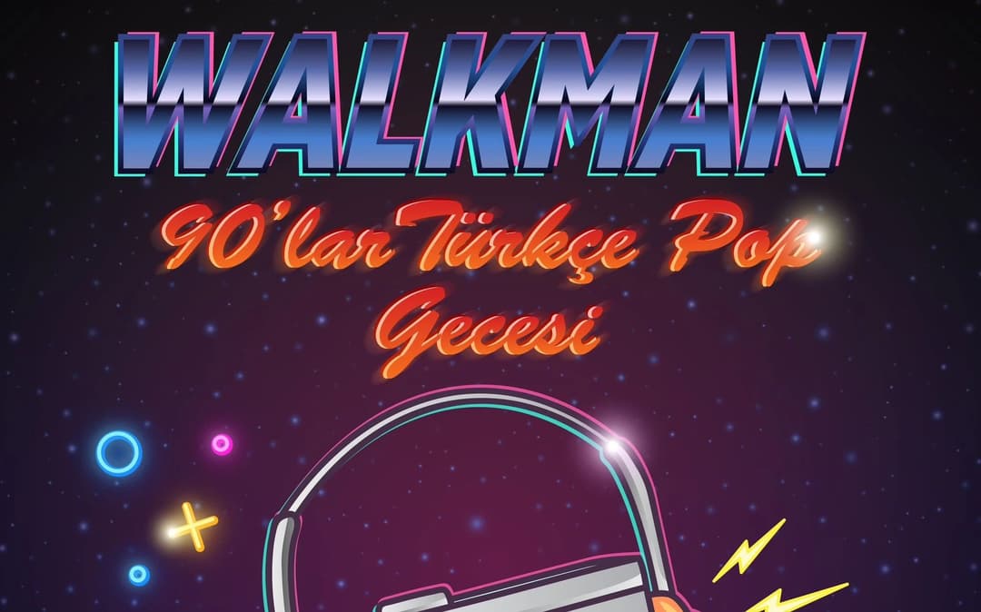 WALKMAN 90'lar Türkçe Pop Gecesi Yılbaşı Özel