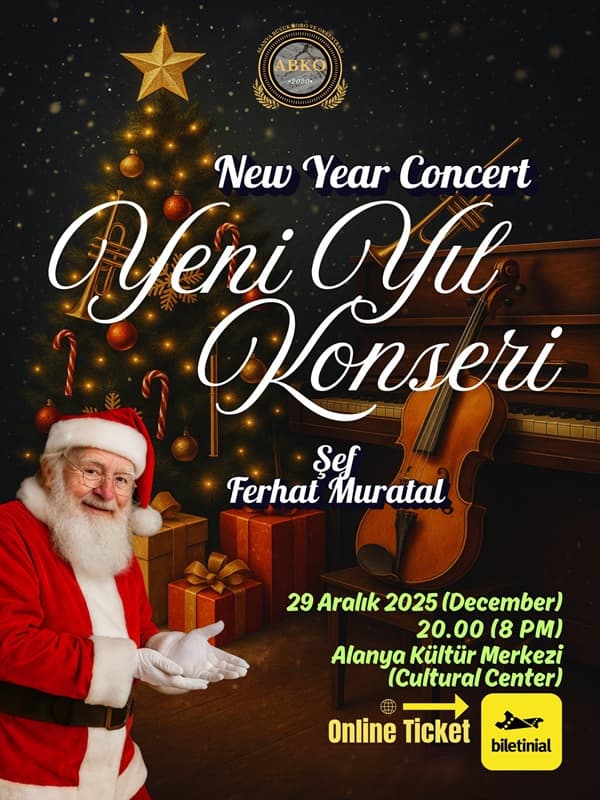 Yeni yıl konseri - Orkestra Koro Eşlikli Konser