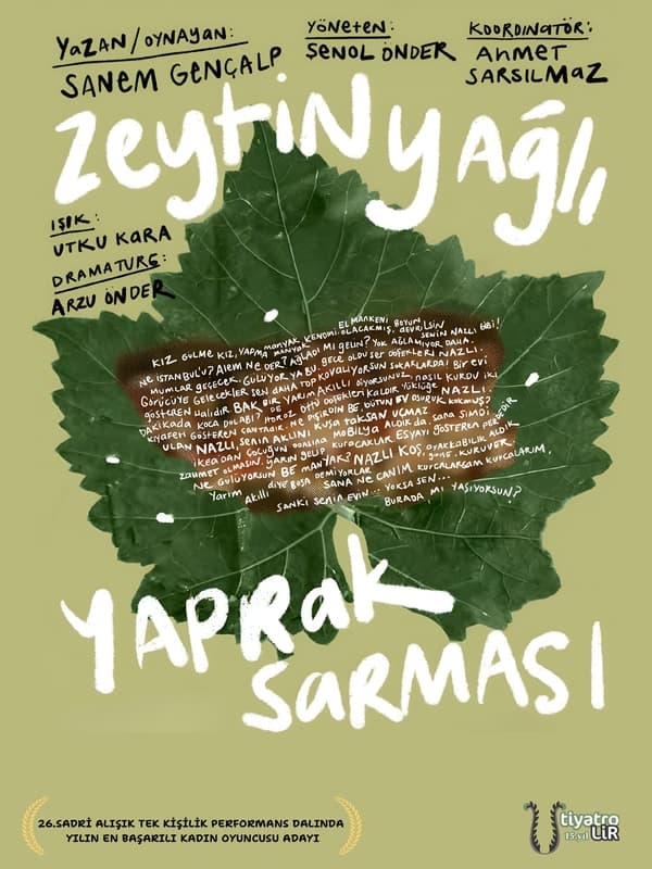 Zeytinyağlı Yaprak Sarması